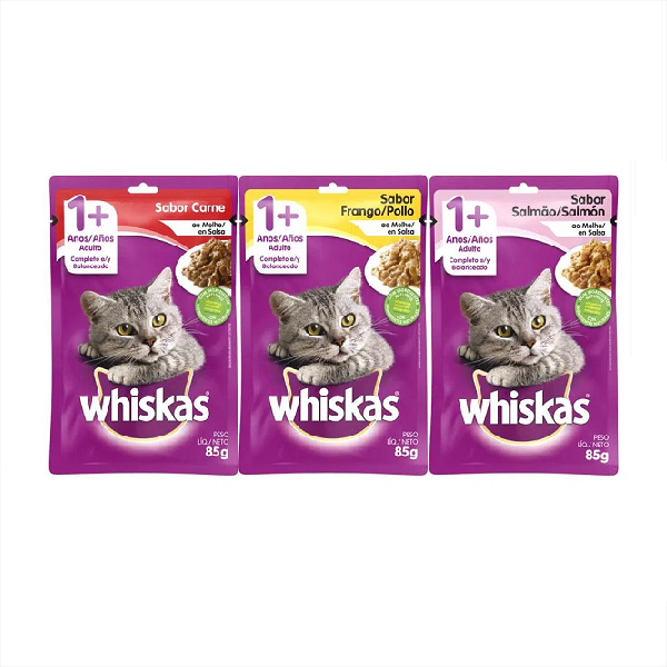 Whiskas gato adulto 85gr