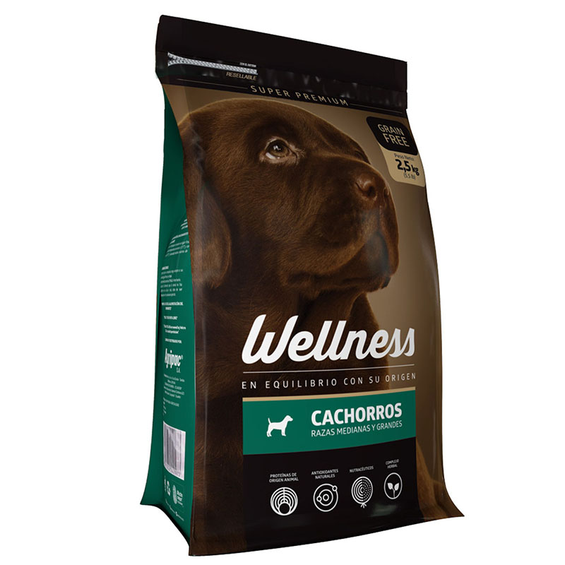 Wellness Cachorro razas medianas y grandes