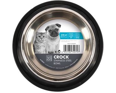 [6953182740797] Plato metálico M-Pets 610ml