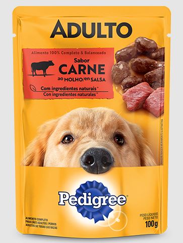 Pedigree adulto 100g