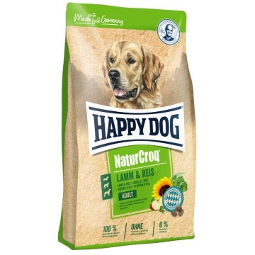 Happy Dog NaturCroq cordero y arroz